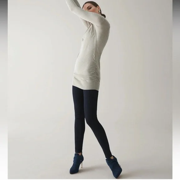 WHITE HOUSE BLACK MARKET Denim WHBM Runway Leggings 6 - Picture 3 of 10